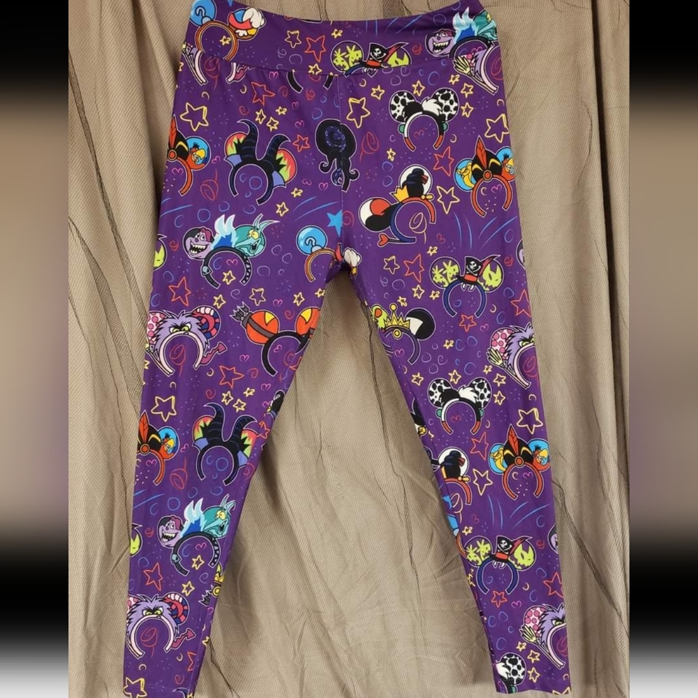 Pre-owned Charlie's Project Disney Villians Leggings TC